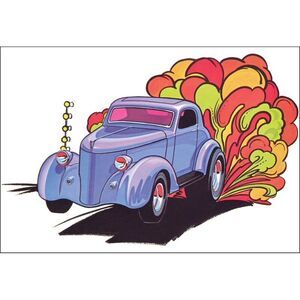 AMT 1936 Ford Coupe Gasser 1/25 Scale Model Kit  COLLECTIBLES